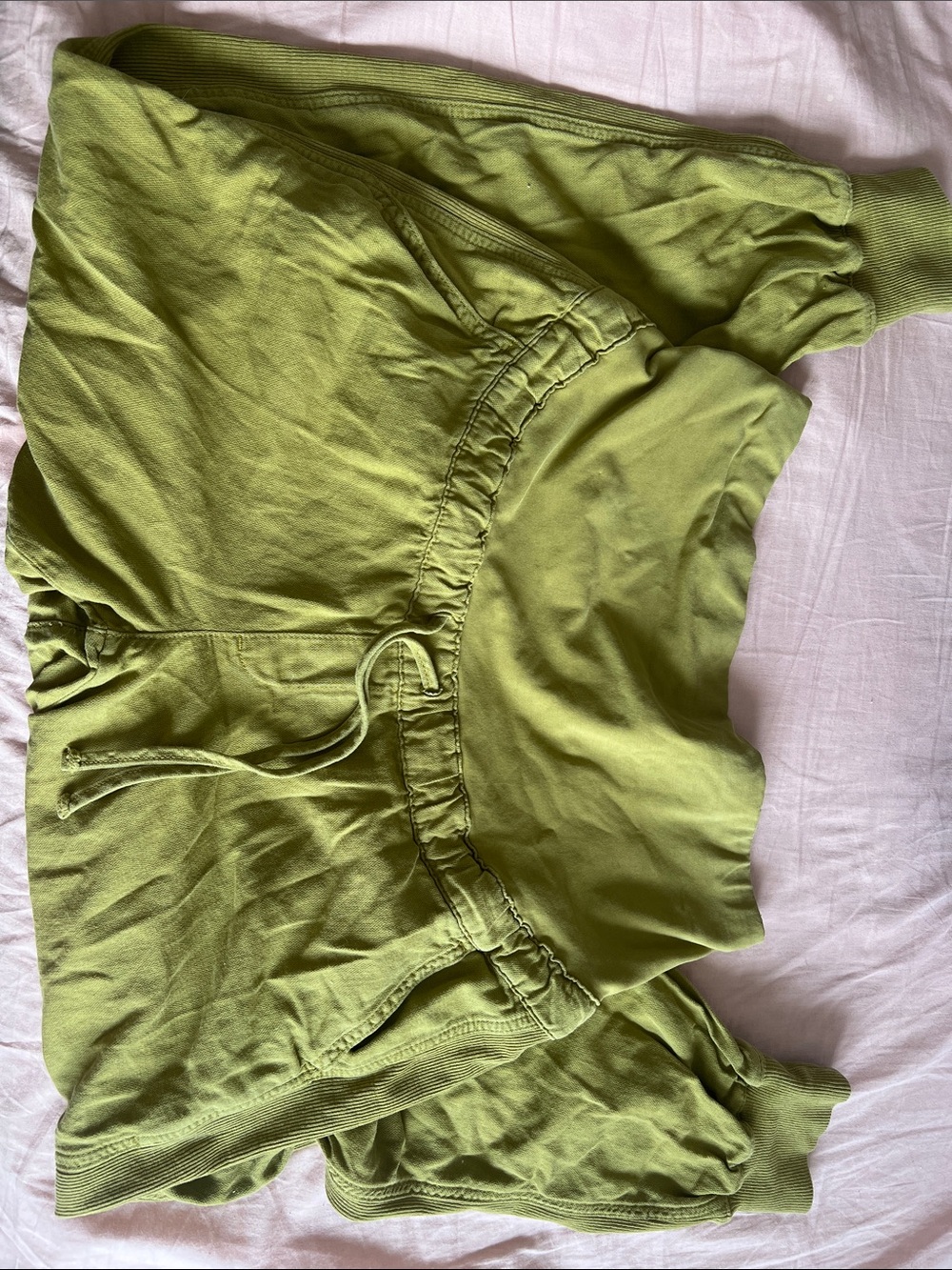 GAP Olive Green Maternity Pants with Elastic Waistband